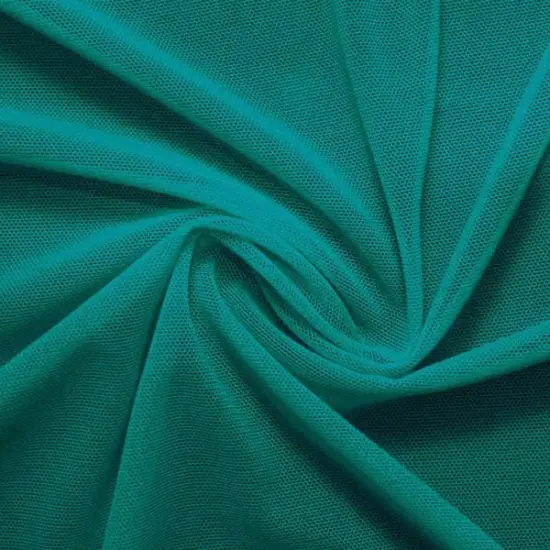1 Yard Nylon Spandex Power Mesh Classic Color Collection 60&rdquo; Wide Emerald {1}