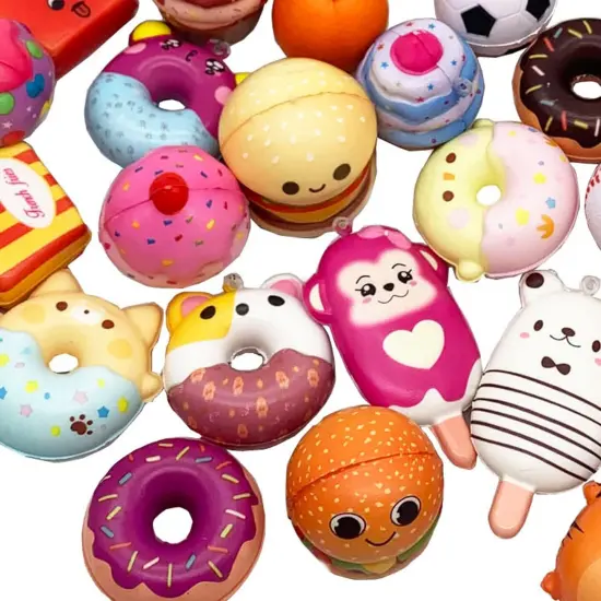 30 Pack Squishies Sets Slow Rising Kawaii Cute {3}