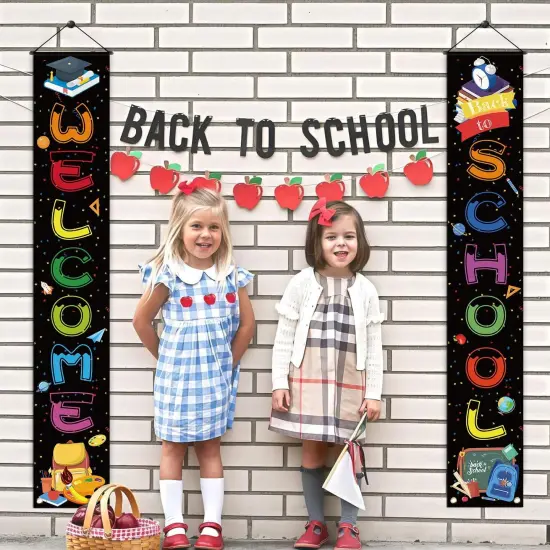 Welcome Back To School Door Banner {3}