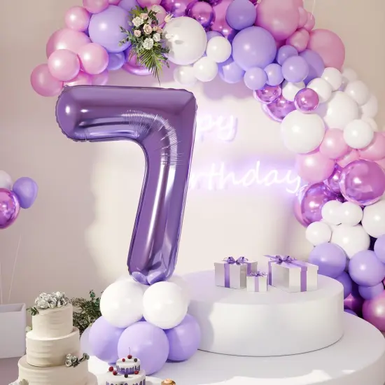 7 Balloon Number 40 Inch {2}