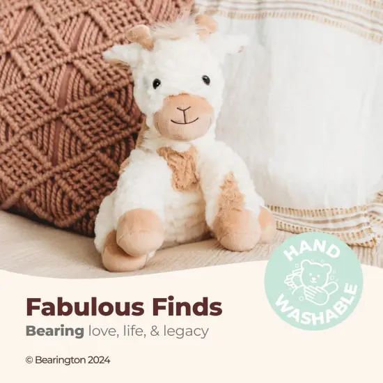 Bearington Lofty Giraffe 11 Inch Stuffed Giraffe - Stuffed Animal - Plush Giraffe, For Ages 1-14 White {5}