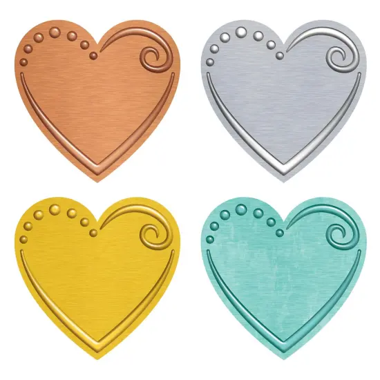 I &hearts; Metal&trade; Hearts Mini Accents Variety Pack, 36 Per Pack, 6 Packs {2}
