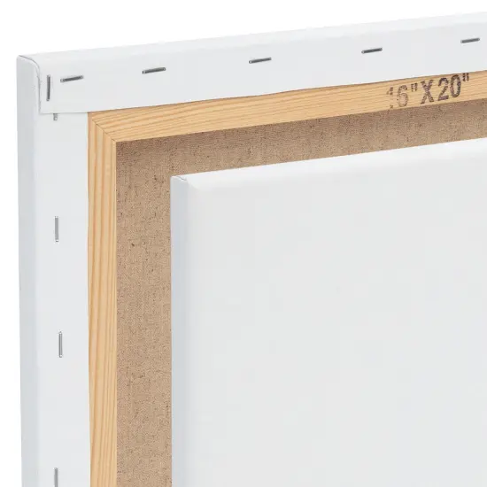 Centurion Deluxe Professional Oil Primed Linen Stretched Canvas, 11oz Linen,Box of 6, 0.67"Deep Canvases, Kiln-Dried Stretchers, Back Stapled, Premium Medium Weight Canvas for Oil Paintings {5}