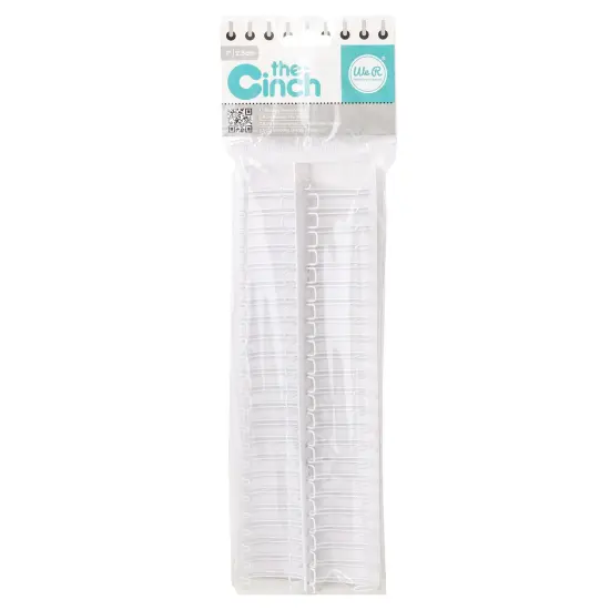 We R Memory Keepers 71007-3 The Cinch Book Binding Wires, 1.25" White (2 Pieces) {1}