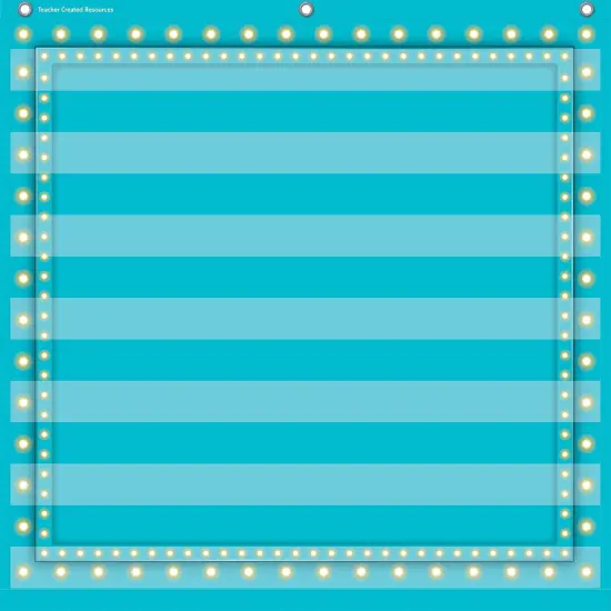 Light Blue Marquee 7 Pocket Chart (28" x 28") {1}