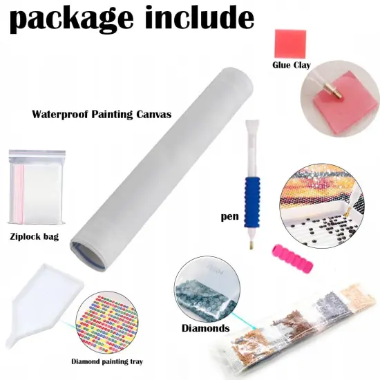 11.6X15.7 inc Diamond Painting Kits for Adults&Beginners DIY 5D Diamond Art Paint with Round Diamonds Full Drill Cow Gem Art Painting Kit for Home Wall Decor Gifts(12x16inch/30&times;40cm) {3}