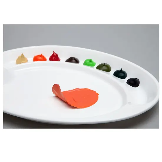 Mijello&reg; Ellipse-Small Acrylic Peel-Off Palette {3}