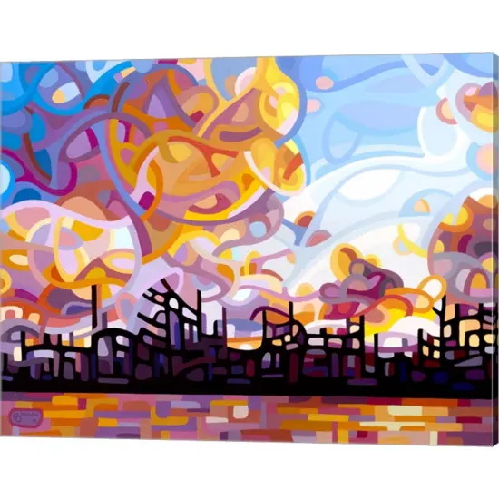 Last Call by Mandy Budan 20" x 16" Canvas Wall Art {1}