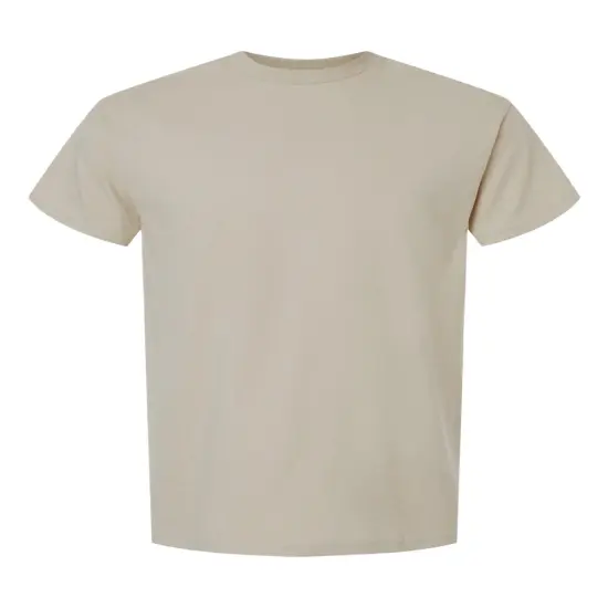 Gildan&reg; Ultra Cotton Short Sleeve Crew-Neck T-Shirt Sand {1}