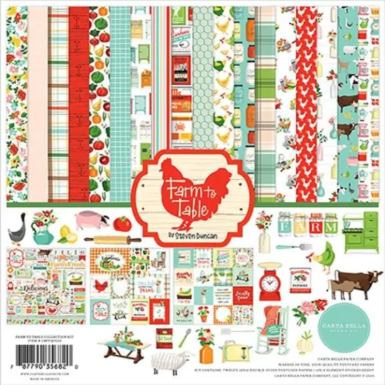 Carta Bella Farm To Table Collection Kit {1}