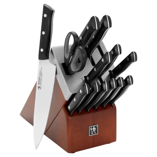 HENCKELS Dynamic Self-Sharpening Knife Block Set {3}