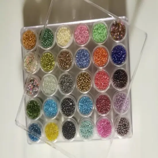 30 Full Cylinders of 2mm Seed Beads {2}