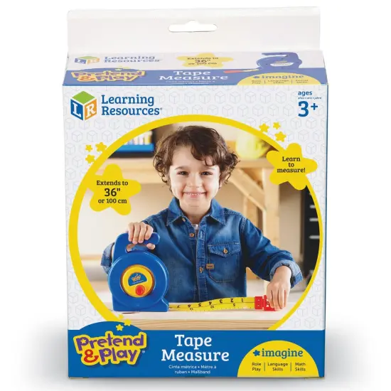 Pretend & Play&reg; Tape Measure, 3'/1 meter {3}