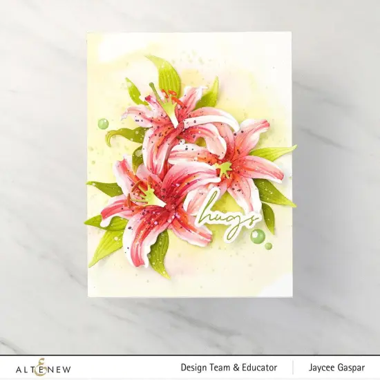 Craft-A-Flower: Stargazer Lily Layering Die Set {4}