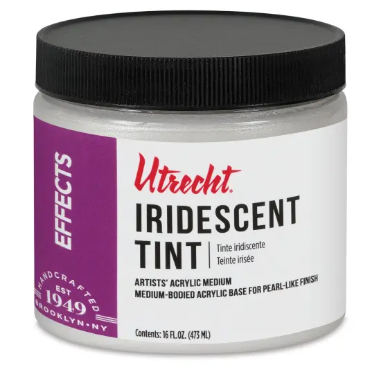 Utrecht Artists' Acrylic Iridescent Tint Medium - 16 oz {1}