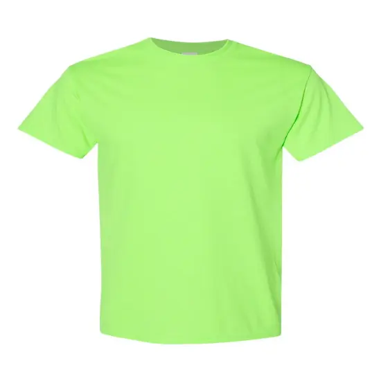 Gildan&reg; Heavy Cotton Short Sleeve Crewneck T-Shirt Neon Green {1}