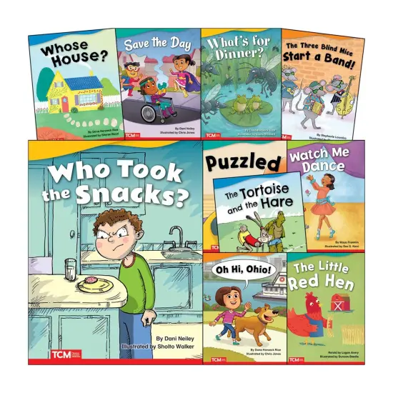 Literary Text Grade K Set 3: 10-Book Set {1}