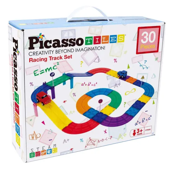 Race Track Building Blocks, 30-Piece Set {1}
