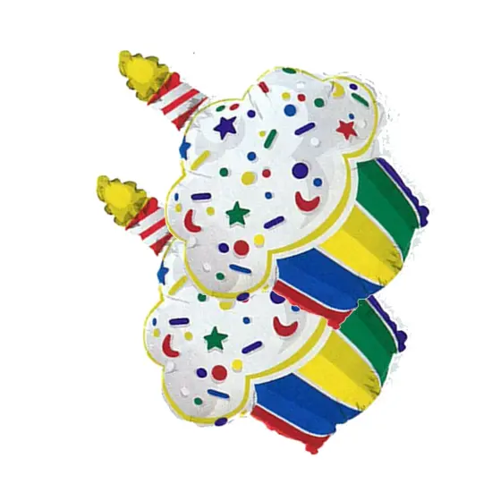 Qualatex&reg; Cup Cake Balloon 27 Inch {3}