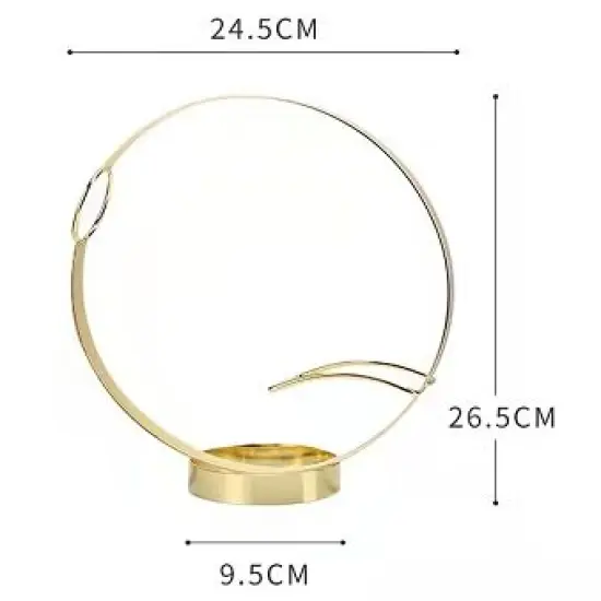 Metal Wine Stand Silver {6}