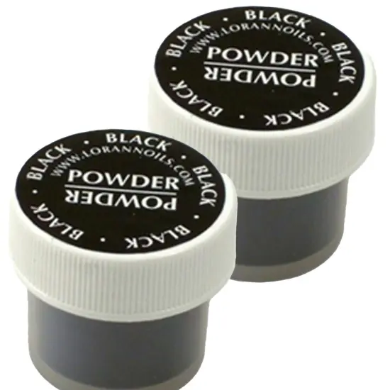 Lorann Oils Black Powder Food Color 4 Grams for Baking and Decorating {6}