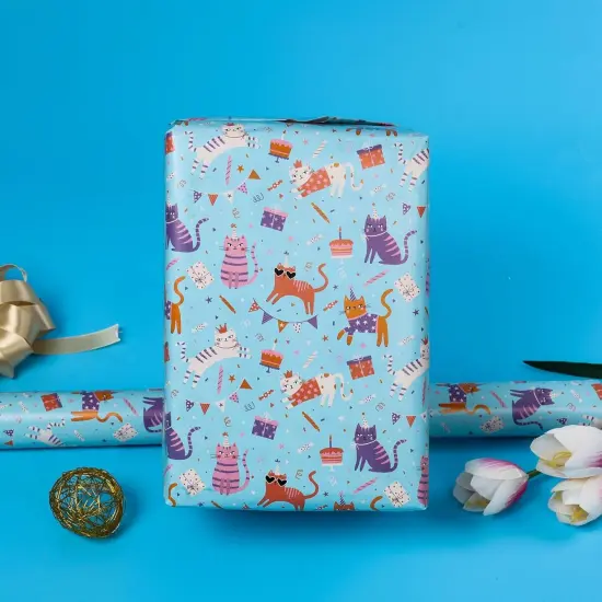 Gift Wrapping Paper for Girls and Boys 17 inch X 120 inch Per Roll {3}