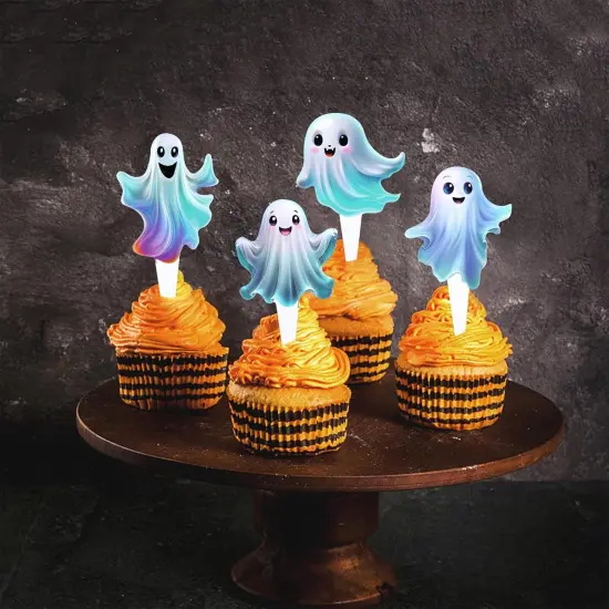 24PCS Halloween Cupcake Toppers {3}