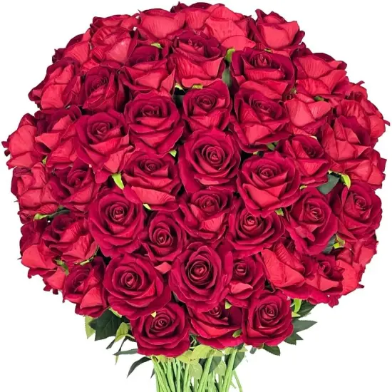 Realistic Long Stem Fake Flowers in Bulk for Flower Arrangement Wedding Centerpiece Home Party Decor {6}