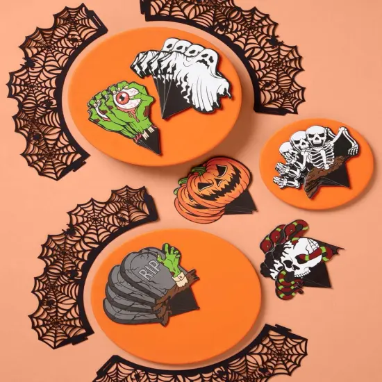 24 Pcs Halloween Cupcake Toppers {4}