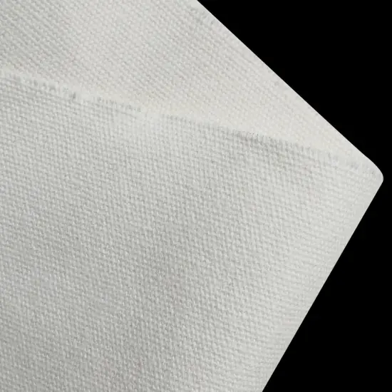Cotton Canvas Fabric 60x40 Inches, Thick Canvas Fabric, 10oz, Suitable (White) {2}
