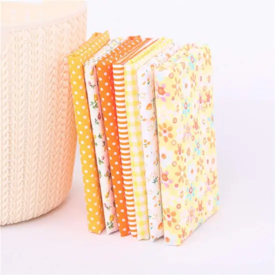 35 Pack Cotton Print Fabric Bundle Squares 9.8"x9.8" Quilting Sewing Floral {2}