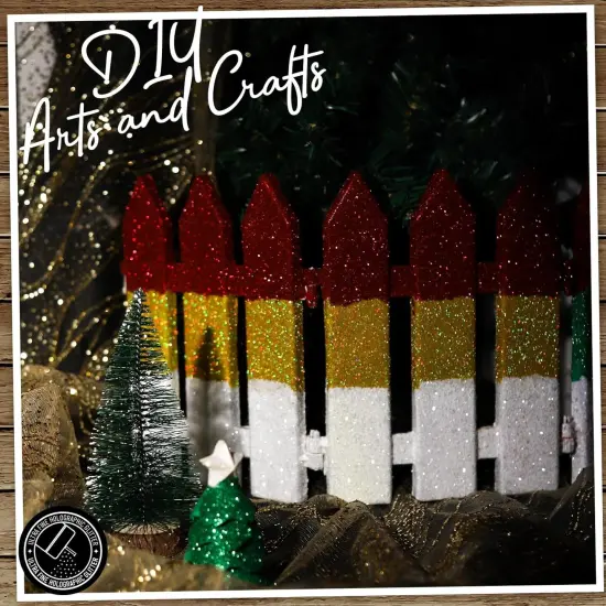 White Glitter, Glitter, Snow Glitter for Crafts {6}