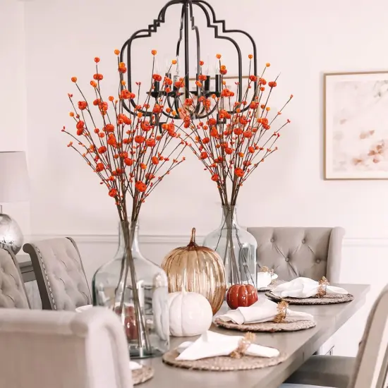 Fall Artificial Berry Stems {5}