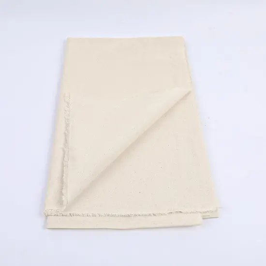 Muslin Cotton Fabric by The Yard Light Weight 63 Inches Wide Natural (Natural White, 1 Yard) {2}