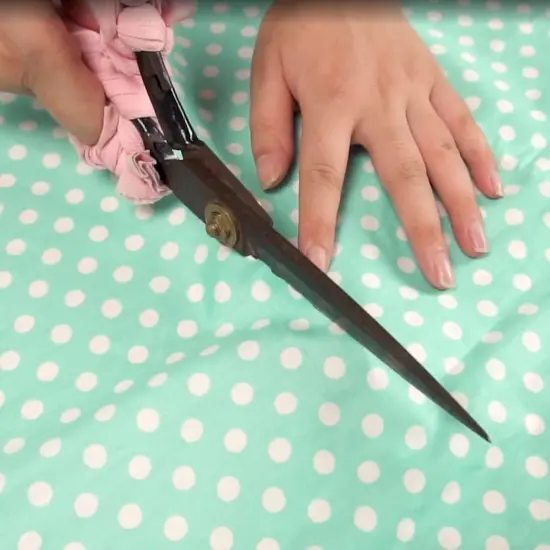 7Pcs Purple Flower Cotton Fabrics - 9.8" x 9.8" {3}