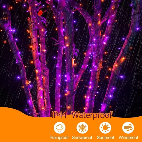 33FT 100 LED Halloween String Lights {3}