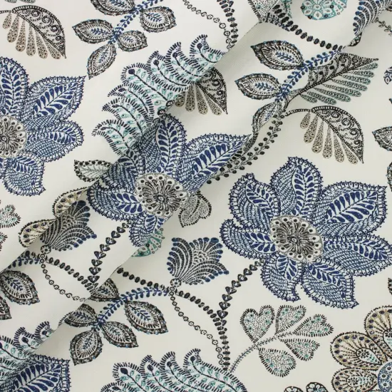 Richloom Solarium BUSAN DENIM - Outdoor/Indoor Fabric {1}