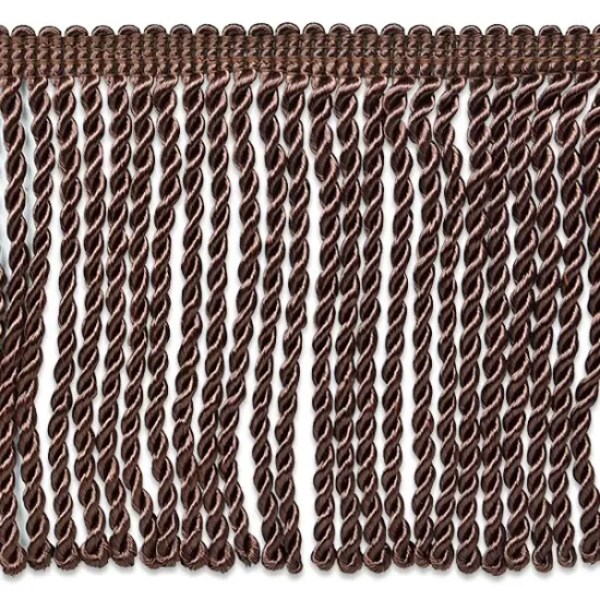 5 yards of Riley 5 3/4" Bullion Fringe Trim | 5 yard cut Chocolate {1}