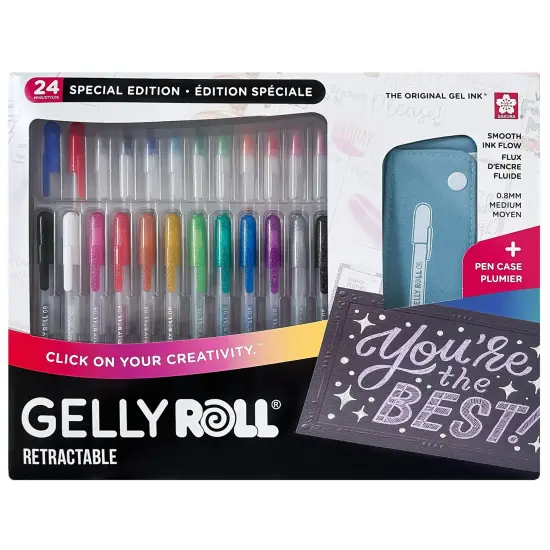 Sakura Gelly Roll Retractable Pen Gift Set-24 Pieces {1}