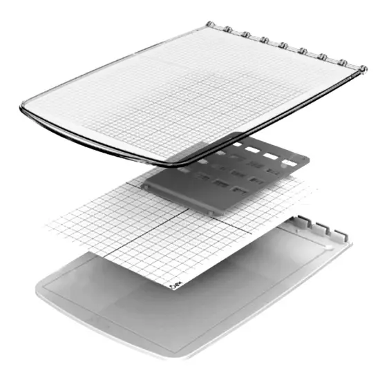 Sizzix Registration Press-White / Grey {3}