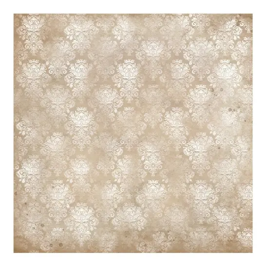 Stamperia Polyester Fabric 12"X12" 4/Pkg-Golden Harmony {5}
