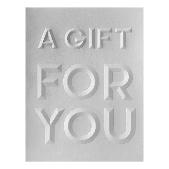 Spellbinders 3D Embossing Folder -Beveled A Gift For You A2 Cardfront {3}