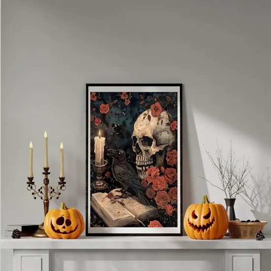 5D Halloween Diamond Painting Kits for Adults,12x16inch {3}
