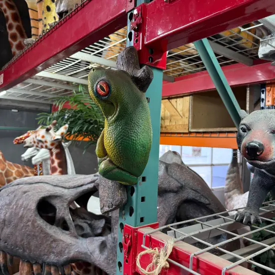 Small Tree Frog Life Size Statue {6}