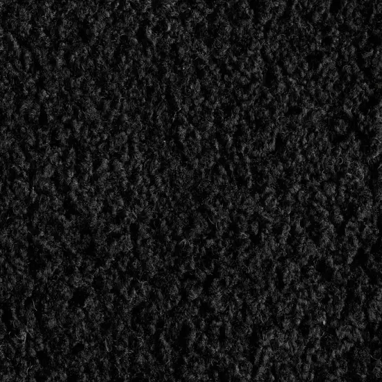 Shearling Plush Durable Polyester Fabric 54&Prime; width for Upholstery Caviar {1}