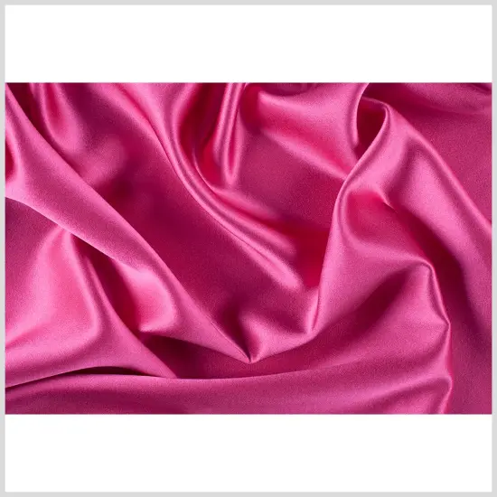 1 Yard Beetroot Silk Crepe Back Satin Opulent Smooth Soft Lustrous Fabric 44 inch Width {3}