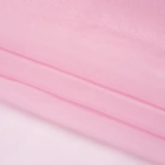 1 Yard Carnation Chiffon-Like Silk Voile 54" Wide Silk Lightweight Sheer Fabric Adelaide Collection {4}