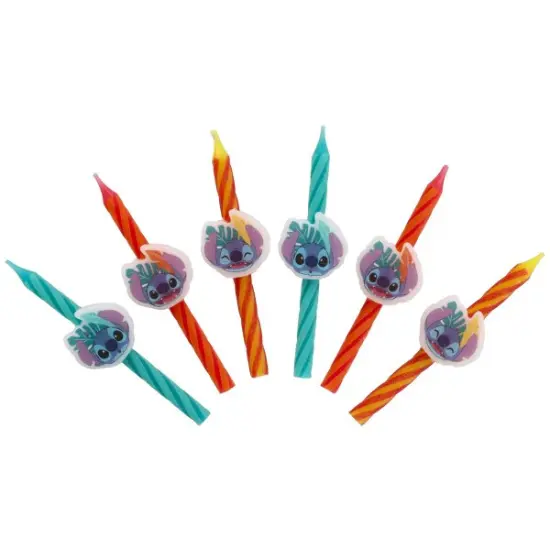Disney's Stitch Icon Licensed Candles 6ct {2}