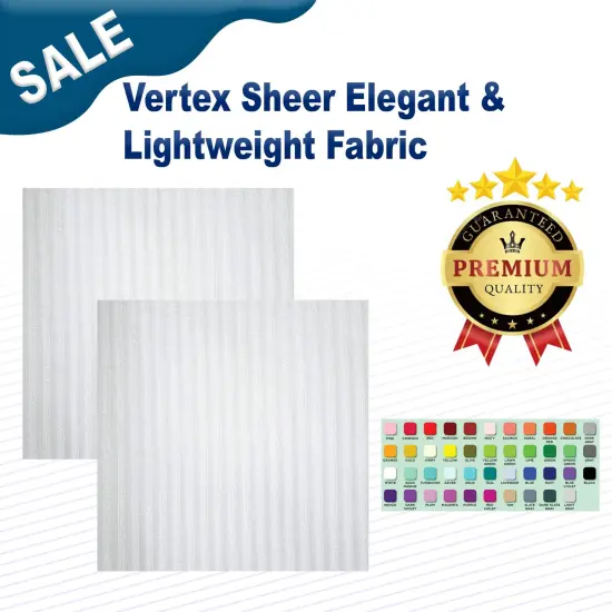 Vertex Sheer Elegant & Lightweight Fabric {2}