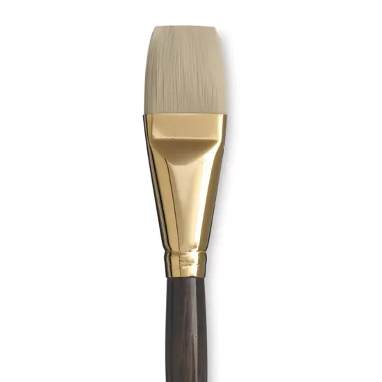 Princeton Series 6300 Dakota Synthetic Bristle Brush - Bright, Long Handle, Size 16 {1}